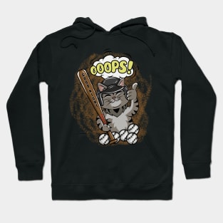 Cat baseball Hoodie